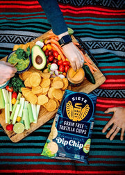 Siete Dip Chip / 5 Ounce (Pack of 12) / 12 Tortilla
