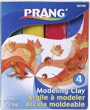 740 Prang Non-Toxic Clay Stick, 1 lb, Assorted Color - 221532