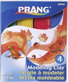 740 Prang Non-Toxic Clay Stick, 1 lb, Assorted Color - 221532