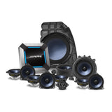 PSS-TSLA-213P 13-Speaker Sound System Upgrade for the 2018-21 Tesla Model 3 with Factory Premium Audio by Alpine – Model PSS-TSLA-313P
