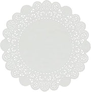 AmerCareRoyal lace doilies, round, 8", white, 5,000/carton
