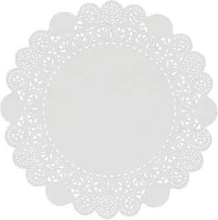 AmerCareRoyal lace doilies, round, 8", white, 5,000/carton