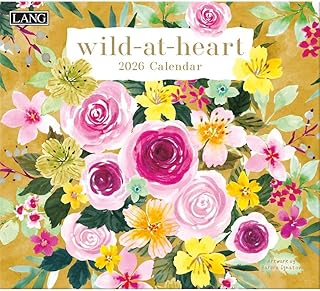 Lang, Wild at Heart 2026 Wall Calendar by Barbra Ignatiev, 13.4'' X 12'', 12-Month Calendar with Stapled Binding