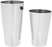 Shaker Cocktail Tin by Barfly – Set (18 oz (532 ml) and 28 oz (828 ml)), 28.0 ounces, Stainless Steel, Model M37009