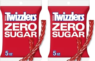 Twizzlers Sugar Free Strawberry Twists (5-Ounce Bag) (Pack of 2)