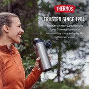 ICON SERIES by THERMOS – 24 Ounces, 24.0 fluid_ounces, Stainless Steel, White, Model IS2252WH4