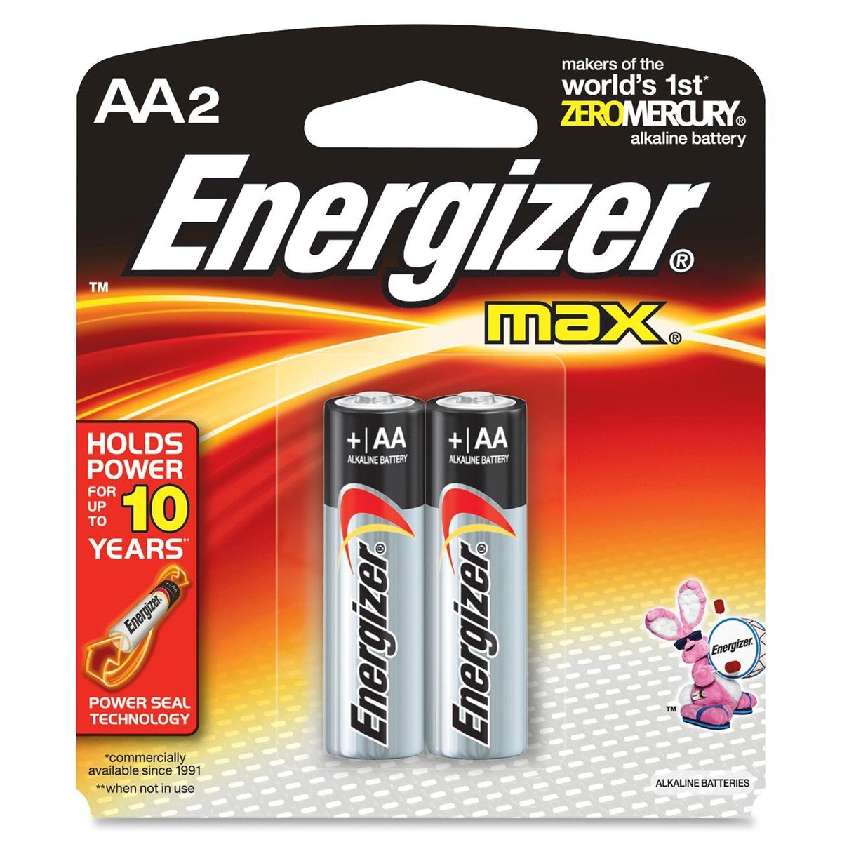 2 Pk by Energizer – 2 Count (Pack of 1), Pack of 2, Model E91BP2