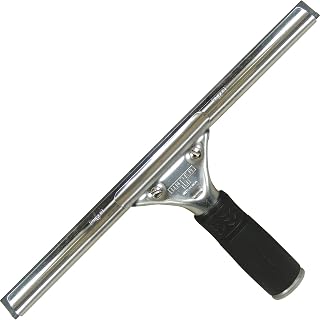 UNGER 12" Blade - Non-Slip Grip, Ergonomic - Black, Silver-PR300CT-Facility & Breakroom
