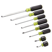8-Piece 100 Plus Screwdriver Set by STANLEY – 18.7"L x 4.5"W x 3.7"H, Metal, Black/Yellow, Pack of 8, Model 66-158