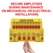 Master Lock Unfilled / Yellow / 1 Devices