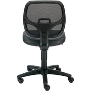 Armless Mesh Back Office Chair by Global Industrial – Polypropylene, Black, Model A2813TMI-V