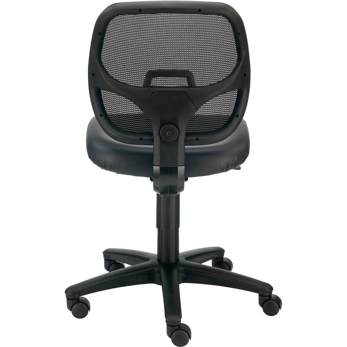 Armless Mesh Back Office Chair by Global Industrial – Polypropylene, Black, Model A2813TMI-V