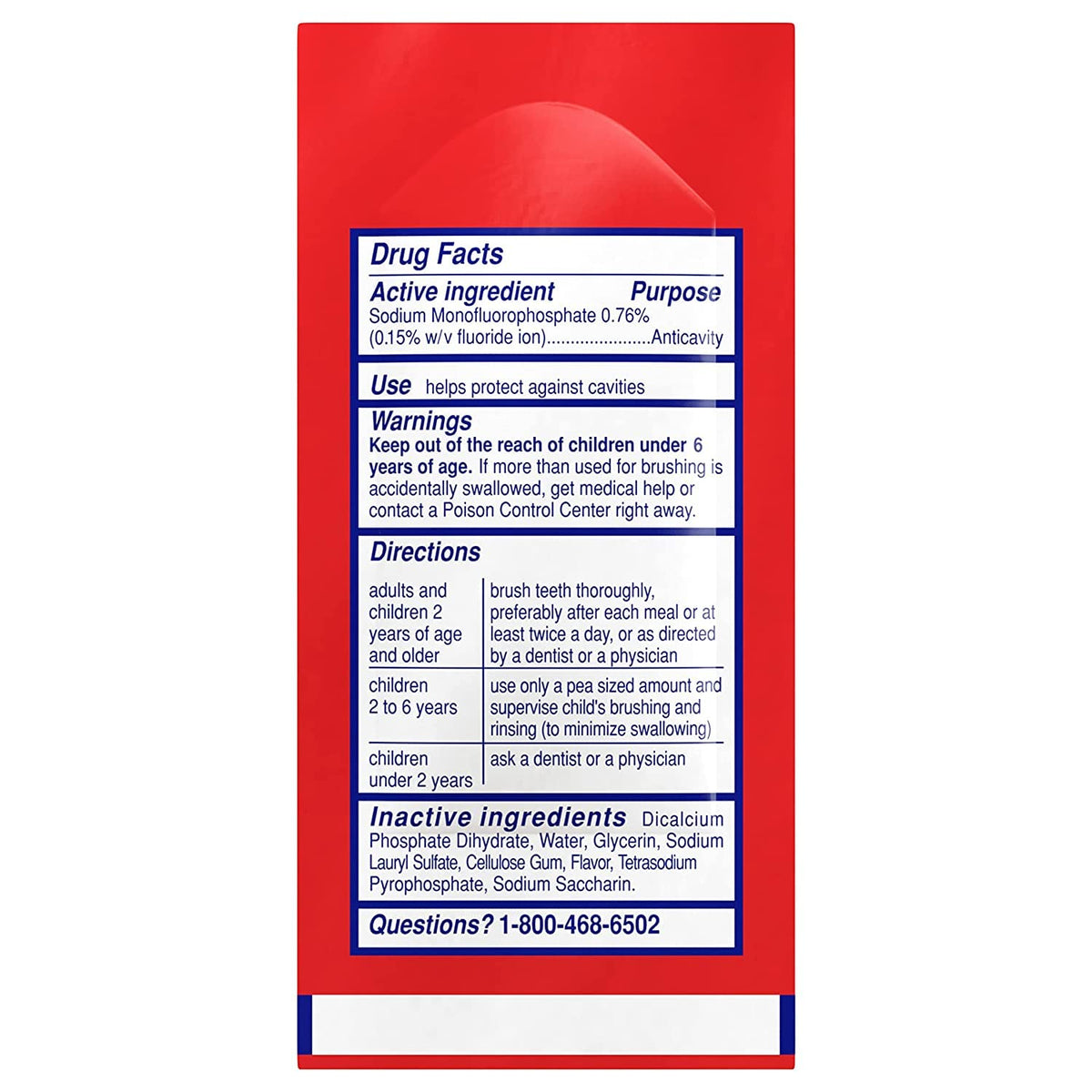 Anticavity Paste Size 2z Colgate Anticavity Paste Toothpaste 2z – 0.15 Ounce (Pack of 25), Pack of 25, Model 489697