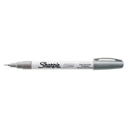 Sharpie 1 Count (Pack of 1) / Extra Fine Point / Silver Permanent Markers