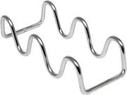 Thunder Group SLTR023W Taco Holder, 2-3 compartments, Wire, Stainless Steel, Pack of 12