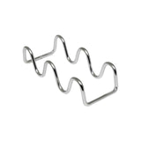 Taco Holder by Thunder Group – Stainless Steel, Silver, Pack of 12, Model SLTR023W