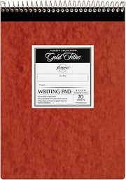 Ampad Gold Fibre Retro Pad, Wide Rule, 8-1/2 x 11-3/4, White, 70-Sheets/Pad (20-008R)