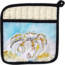 Betsy Drake PT717 Ghost Crab Pot Holder