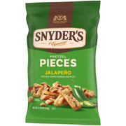 Jalapeño Flavored Pretzel Pieces by Snyder's of Hanover – 11.25 Ounce (Pack of 3), Jalapeno