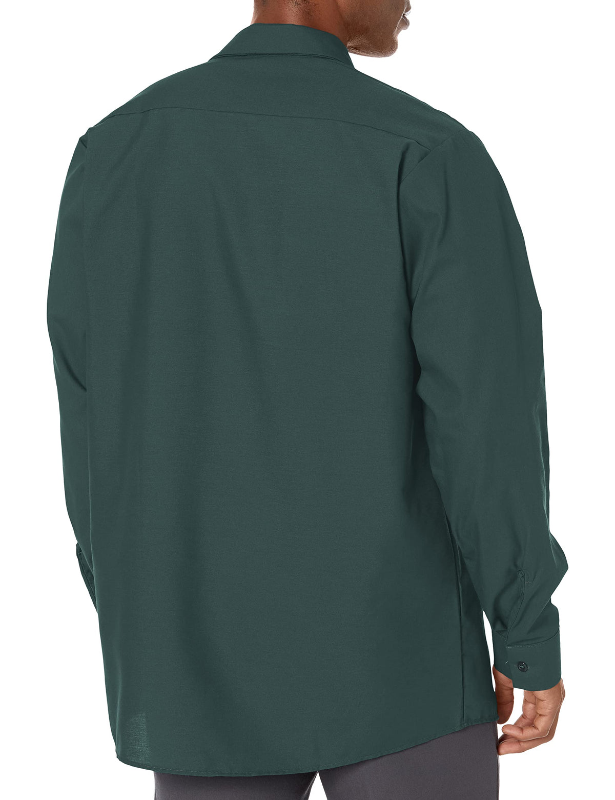 Long Sleeve Industrial Solid Work Shirt Spruce Green 2X-Large - 5 Pack by Red Kap – Spruce Green, Pack of 5, Model SP14