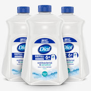 Antibacterial Liquid Hand Soap by Dial – 52 Fl Oz (Pack of 3), Clear, Pack of 3, Model 3114115