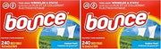 Bounce Fabric Softener Sheets, Outdoor Fresh, 240 Count (Pack of 2)