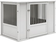 New Age Pet® Durable ECOFLEX® X-Large Dog Crate with Flexible Door Placement in Antique White