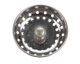 Replacement Drain Basket for K by Advance Tabco – Stainless Steel, Chrome, Model K-310