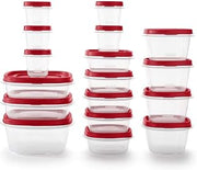 Rubbermaid 2066488 Easy Find Lids 17 Piece Storage Containers BPA Free