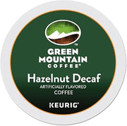 Green Mountain Coffee Roasters Green Mountain Coffee Hazelnut Decaf, Light Roasted, K-Cup Portion Pack for Keurig K-Cup Brewers, 24-Count