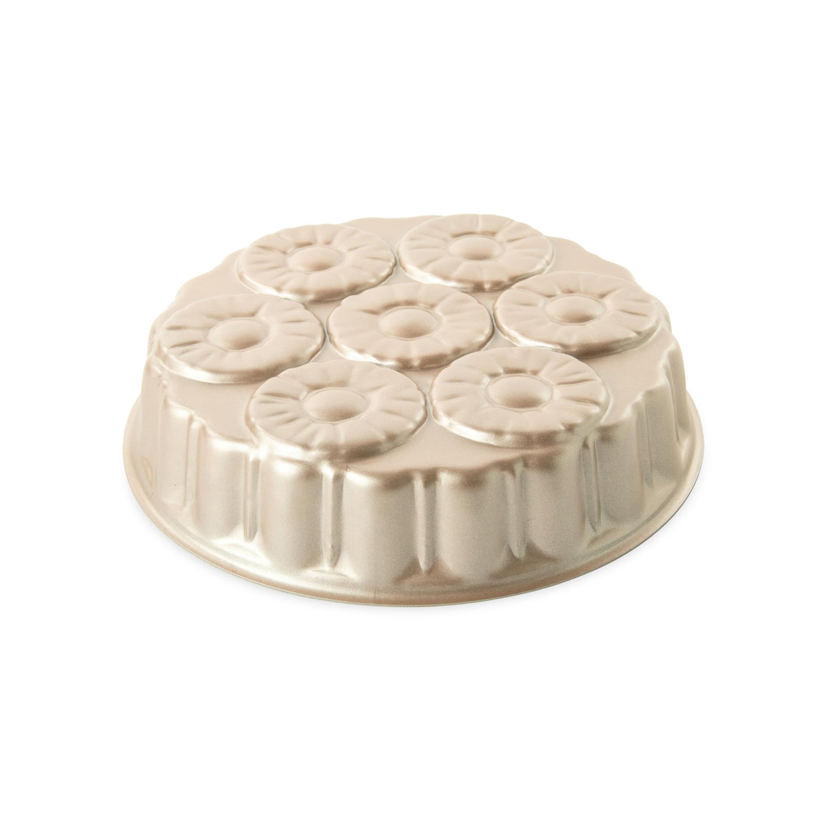 Formed Pineapple Upside Down Cake Pan by Nordic Ware – 8 Cup, 8.0 cups, Aluminum, Golden Hour, Model 30346AMZ