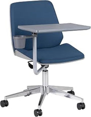 Learniture Graduate Mobile Tablet Arm Chair with Foam-Padded Seat and Casters – Flexible Seating for Classrooms, Training Centers, and Offices (Set of 2)