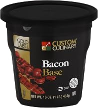 Custom Culinary Gold Label Base Bacon, 1 Pound