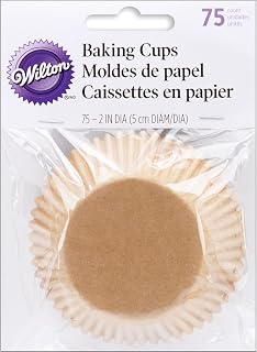 Wilton Unbleached Standard Baking Cups, 75 Count