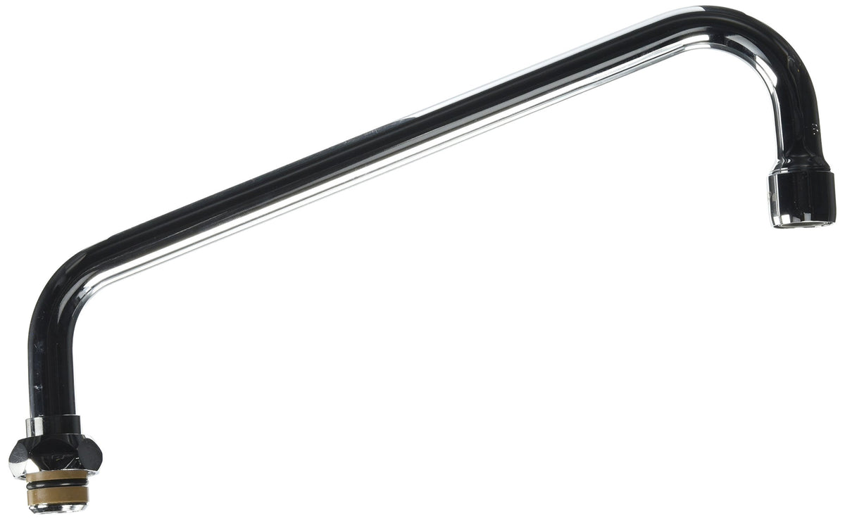 T&S Brass Chrome / 10 Inch / 1 Touch On Kitchen Sink Faucets