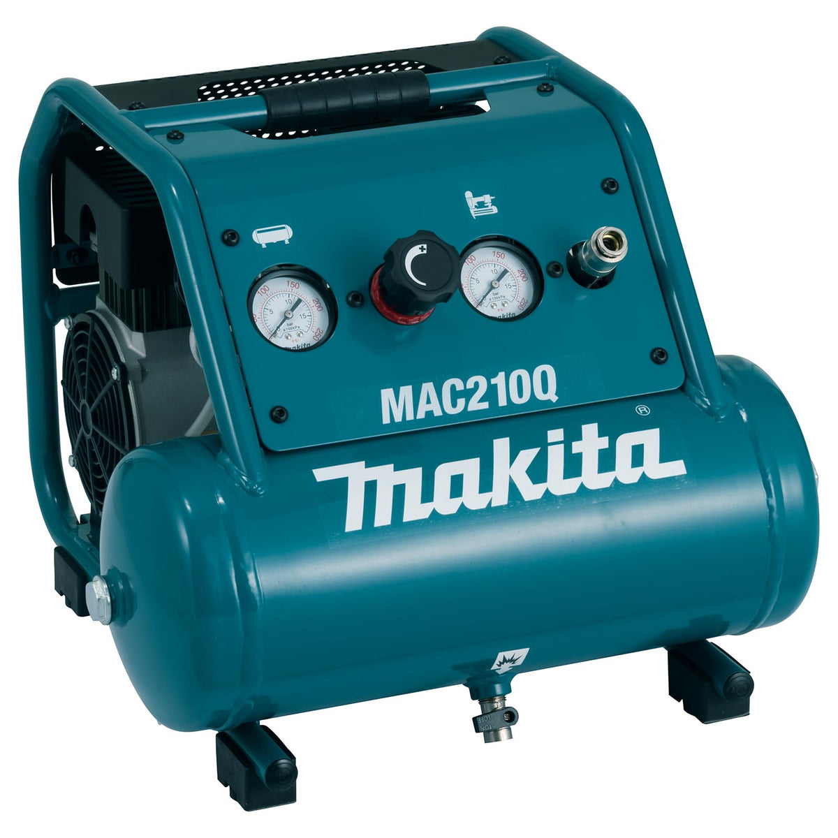 Quiet Series by Makita – 2.0 gallons, Teal, Model MAC210Q