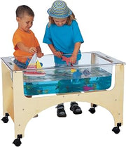 Jonti-Craft See-Thru Sensory Table, Childrens, Brown