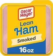 Oscar Mayer Sliced Lunch Meat, Lean Smoked Ham, 16 oz. Tray