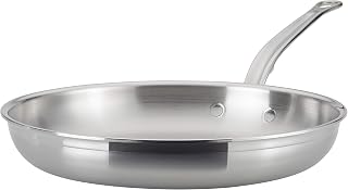 Hestan ProBond Forged - Professional Clad Stainless Steel Frying Pan, 12.5-Inch, Induction Compatible