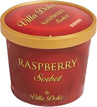 Villa Dolce Gelato Mini Cup 3.6 ounces (Pack of 24) (Raspberry Sorbet)