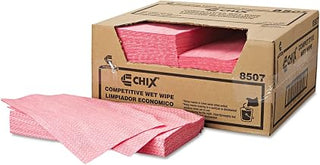 Chicopee 8507 Chix Pink Service Wet Wiper - 200 / CS