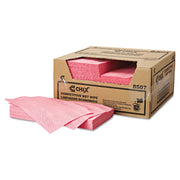 Wet Wipe in White and Pink by Chix – 13.5" x 24", Rayon, Pink, Model CHI8507
