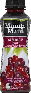 Minute Maid Cranberry Grape Juice Bottle (12oz)