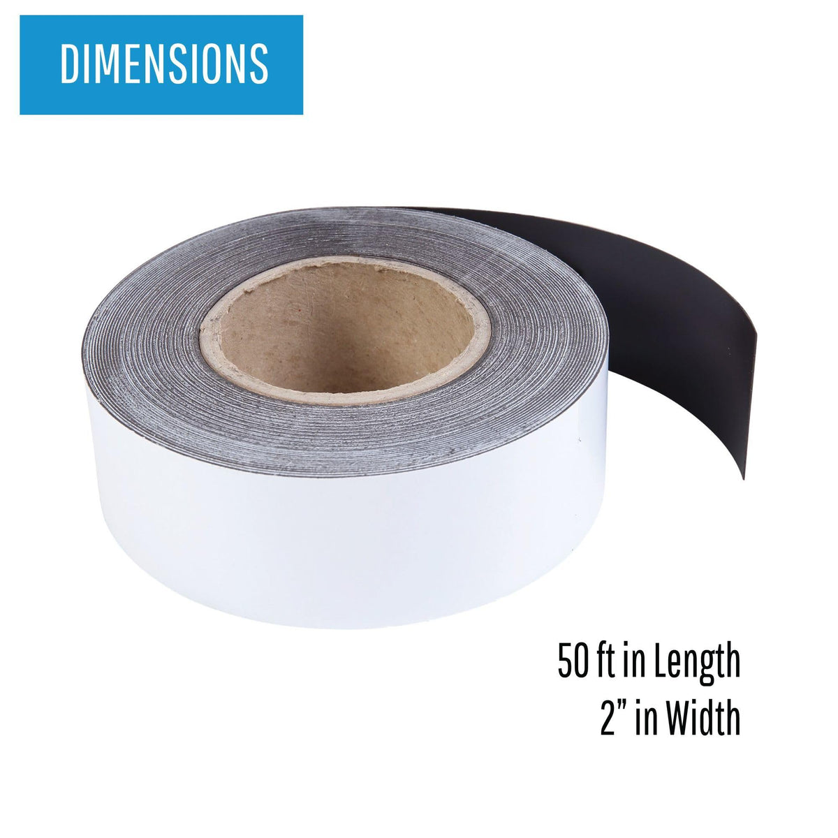 MasterVision 2" x 50' / Nill / 1 Magnetic Tape