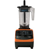 Mixers BlendPro 1 (TM-767A) 3-Horsepower Commercial Professional Blender 50 Ounce by DYNAMIC – 50 Ounce, 50.0 fluid_ounces, Stainless Steel, Black and orange, Model BL001.1