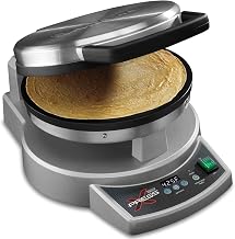 Waring XPress Multipurpose Cooktop with 120V | Dual-Sided Electric Crepe Maker, 13.5 in Non-Stick Surface, 125°F-425°F Temperature Control, NSF Certified, 120V