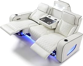 Glory Furniture Lumin Sofa in White