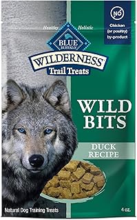 Blue Buffalo Wilderness Wild Bits Duck Soft & Chewy Dog Treats, 4 oz