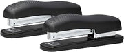 Bostitch Office 20 Sheet Desktop Stapler, Dual Clinch, Durable, Ergonomic, Non-Slip, Opens for Tacking and Crafts, Black, (02257-2PK), (Pack of 12, 24 Count Total)