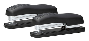 Office Ergonomic 20 Sheet Desktop Stapler by Bostitch – 24 Pack, Metal, Black, Pack of 24, Model 02257-2PK